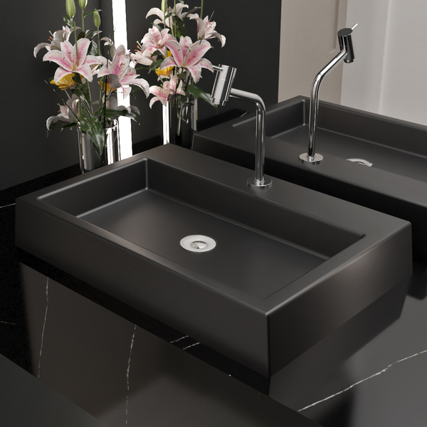 Cuba Pia De Apoio Retangular 56x38 Rubi Para Banheiro Beltempo