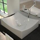 Cuba Pia De Apoio Retangular Milla Cinza