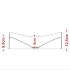 Cuba Pia De Apoio Retangular Milla Cinza