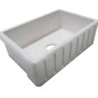Cuba Pia De Cozinha Farm Sink Fs15 (Ssm) Branca 60cm