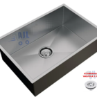 Cuba Pia De Inox 80x40 Quadrada Para Louça Cozinha Linda