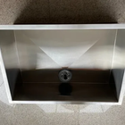 Cuba Pia De Inox Para Restaurante Cozinha 50x40