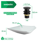 Cuba Pia De Vidro Resistente Cinza Quadrada Para Banheiro com