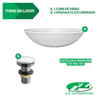 Cuba Pia De Vidro Resistente Vermelha Redonda Para Banheiro c