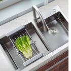 Cuba Pia Dupla Cozinha Gourmet Aço Inox Escovado Com Acessóri