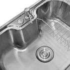 Cuba Pia Gourmet Aço Inox 201 Para Cozinha Belcca 40x50cm Kit