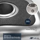 Cuba Pia Gourmet Dupla 68x38 Cozinha Aço Inox 201 com Acessór