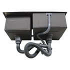 Cuba Pia Gourmet Inox 304 Nano Rose Gold 78x43 Guimmis.casa