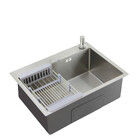 Cuba Pia Gourmet Inox 304 Nano Silver 60x45cm Guimmis.casa
