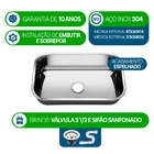 Cuba Pia Inox 304 Cozinha Nº1 47x30x14 As Funda