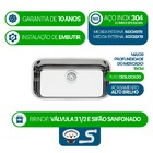 Cuba Pia Inox 304 Cozinha Nº2 56x34x19 As Luxo