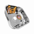 Cuba Pia Inox 40x34x14 - 430 - American Steel 5 Unidades