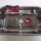 Cuba Pia Inox 430 Cozinha N 2 56x34x17 American Steel Pesada