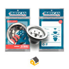 Cuba Pia Inox 430 Cozinha N 2 56x34x17 American Steel Pesada