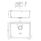 Cuba Pia Inox 550 Rose Gold