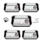 Cuba Pia Inox 56x34x17 - 430 - American Steel 5 Unidades