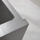 Cuba Pia Inox Avental Farm Sink Fazenda Americana Preto