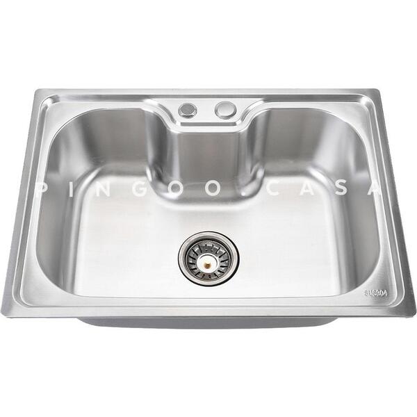 Cuba Pia Inox Gourmet Carajás Para Cozinha