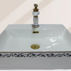 Cuba Pia Lavabo banheiro Sobrepor Porcelana Vintage Retrô Pro