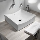 Cuba Pia Lavatorio de sobrepor Itapuã Quadrada 35 X 35 X 12cm