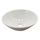 Cuba Pia Lavatório Floripa 100% Porcelana 35x35x14cm