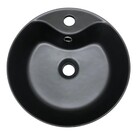 Cuba Pia Lavatório Perolanegra para Banheiro Lavabo Redonda C