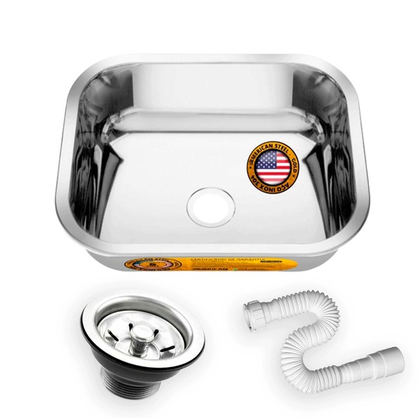 Cuba Pia N 0 Gold Cozinha Inox 304 40x34x17