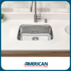 Cuba Pia Número 1 Cozinha Inox 304 American Steel 47x30x19