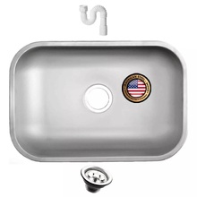 Cuba Pia Numero 2 Cozinha Inox American Steel 56x34x14 Fosco