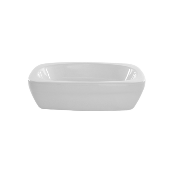 Cuba Pia Para Banheiro Lavabo Apoio Sobrepor 51cm Branco