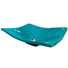 Cuba Pia Para Banheiro Retangular Côncava Azul