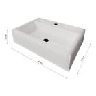 Cuba Pia Para Banheiro Retangular Suprema