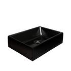 Cuba Pia Para Banheiro Retangular Torino Preto Preto