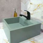 Cuba Pia Platinum De Apoio/ Sobrepor Cinza De Mármore Sintéti