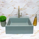 Cuba Pia Platinum De Apoio/ Sobrepor Cinza De Mármore Sintéti