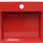 Cuba Pia Platinum De Apoio/ Sobrepor Vermelha De Mármore Sint