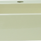 Cuba Pia Pop De Apoio/ Sobrepor Bege De Mármore Sintético Qua