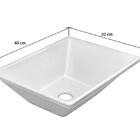 Cuba Pia Retangular Para Banheiro Napoli