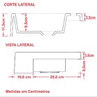 Cuba Pia Semi Encaixe Para Banheiro Quadrada Kuad 355 C08 Azu