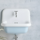 Cuba Pia Vintage Evier Retro Europeu Design Old School Azul A