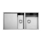 Cuba Planar Dupla Franke 98x45cm Com Acessórios