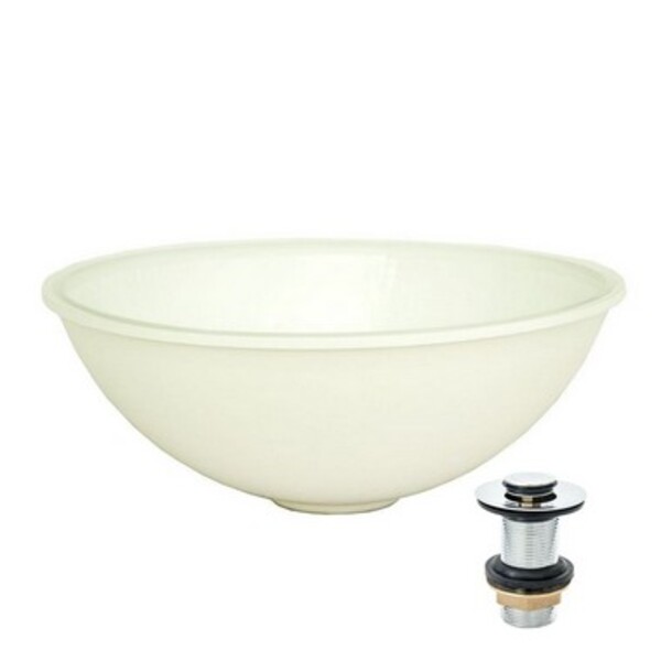 Cuba Plástica Cores Sobrepor + Válvula Click Pampas