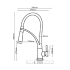 Cuba Prata Dupla Quadrada Gourmet Aço Inox Pia Cozinha + Torn
