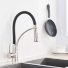 Cuba Prata Dupla Quadrada Gourmet Aço Inox Pia Cozinha + Torn