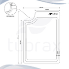 Cuba Preta Cozinha Com Acessórios Inox 304 + Tábua De Corte -