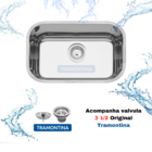 Cuba Prime Alto Brilho 47x30x17 Válvula 3 1/2" - Tramontina