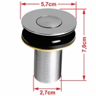 Cuba Q395 C/torneira Luxo E Válvula Click V2