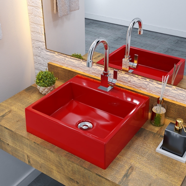 Cuba Q395 C/torneira Luxo E Válvula Click V2