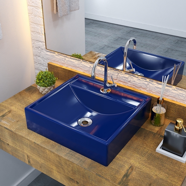 Cuba Q39 C/torneira 1198 E Válvula 7/8 Com Sifão E Flexível