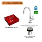 Cuba Q39 C/torneira 1198 E Válvula Click 7/8"b Colorida
